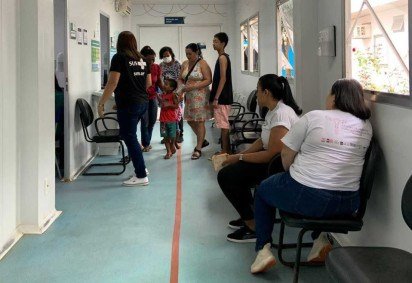 A reportagem do Correio esteve na Unidade Básica de Saúde de Nova Colina, em Sobradinho 1, para acompanhar as pessoas que foram ao local em busca dos imunizantes -  (crédito: Letícia Guedes ) -A reportagem do Correio esteve na Unidade Básica de Saúde de Nova Colina, em Sobradinho 1, para acompanhar as pessoas que foram ao local em busca dos imunizantes -  (crédito: Letícia Guedes )