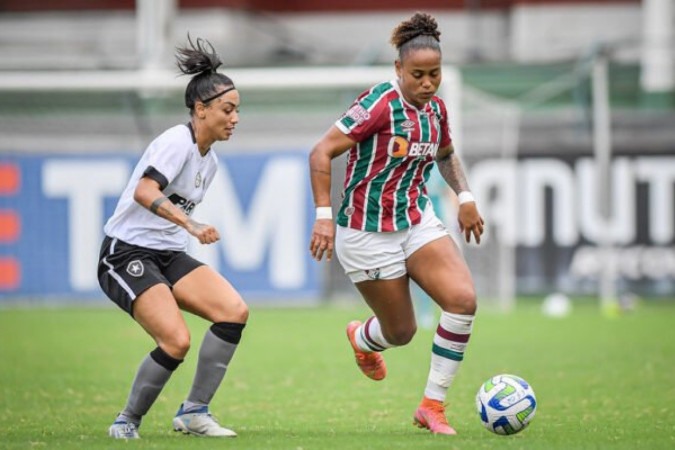 Fluminense não conseguiu bom resultado em Porto Alegre -  (crédito: Foto: Nayra Halm/Staff Images/CBF)