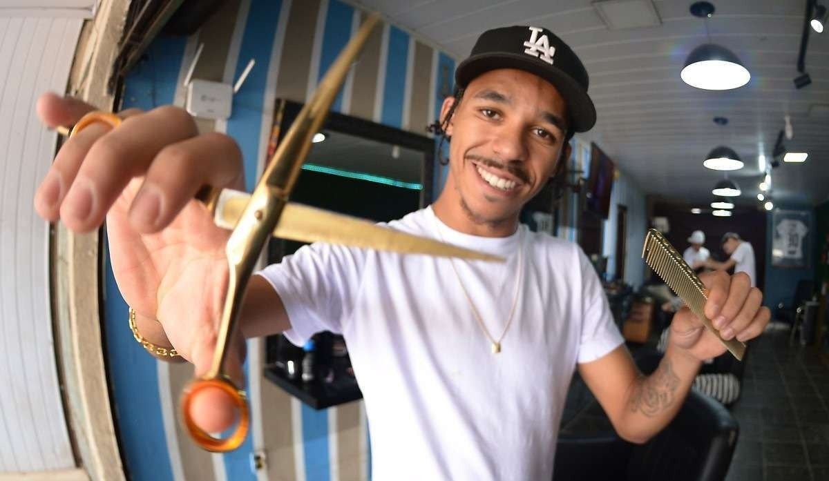  25/03/2024 Credito: Ed Alves/CB/DA.Press. Cidades. Aniversário 53 Anos Ceilândia. Na foto, Kane - Pablo Cabeleireiro. 