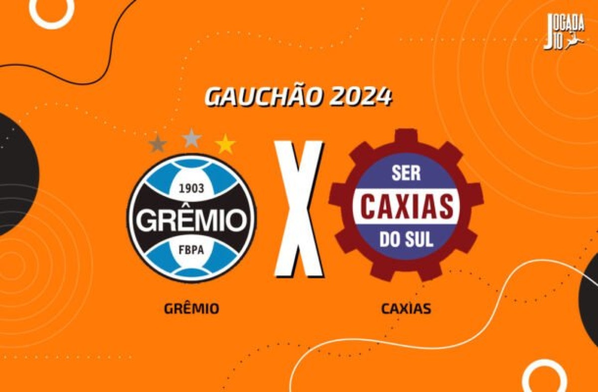 Grêmio x Caxias: onde assistir, escalações e arbitragem