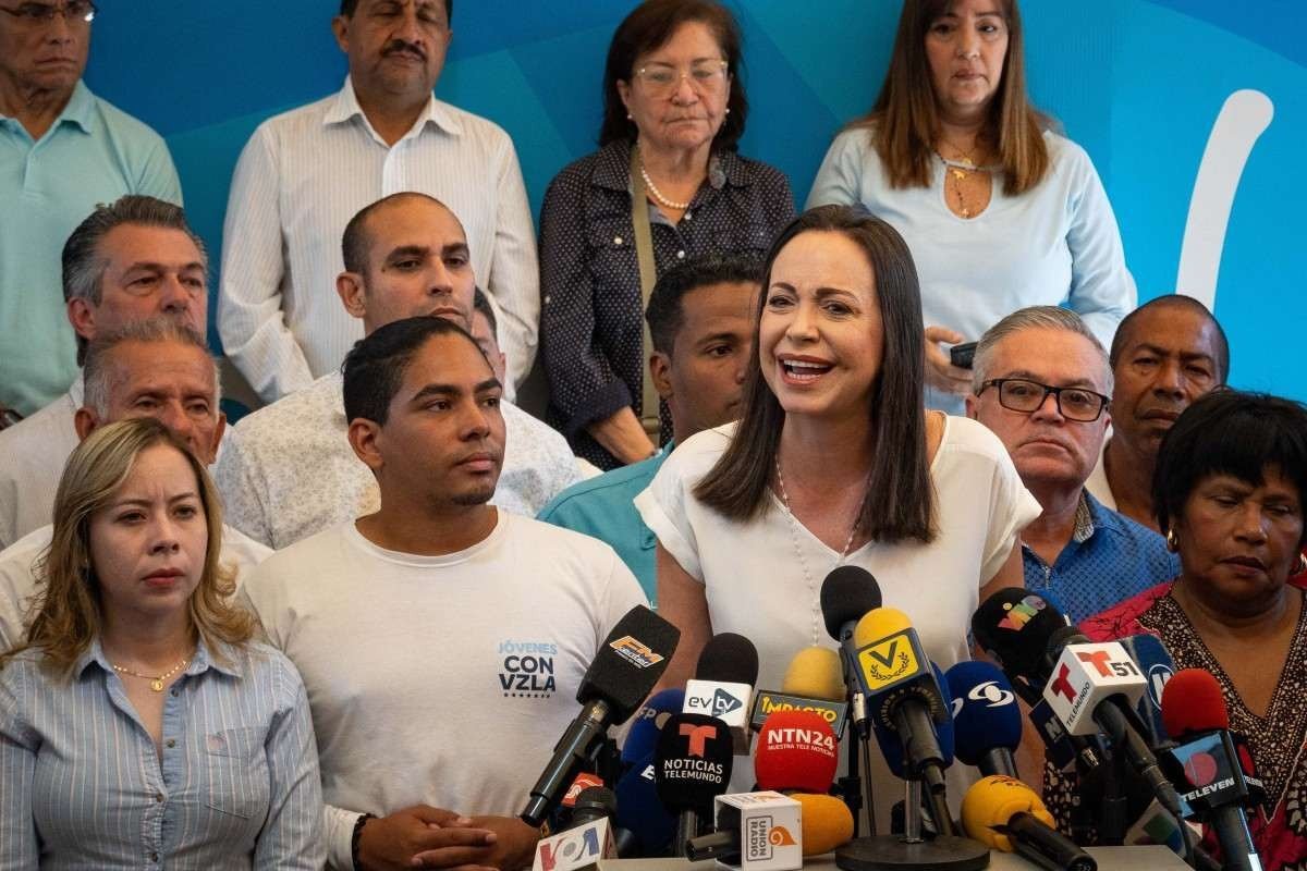 María Corina Machado: "O que alertávamos há muitos meses ocorreu. O regime escolheu seus candidatos"