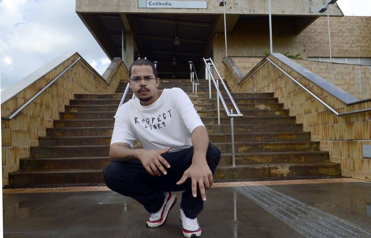  26/03/2024 Crédito: Marcelo Ferreira/CB/D.A Press. Brasil. Brasília - DF - Caderno aniversário da Ceilândia. Ezequiel Dias, organizador da Batalha do Terminal.