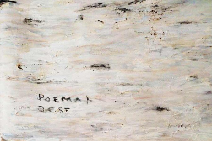 poema a? oeste (pintura cerratense) detalhe - Ludmilla Alves Exposição Chão, no Pé Vermelho - Espaço Contemporâneo, em PLanaltina DF