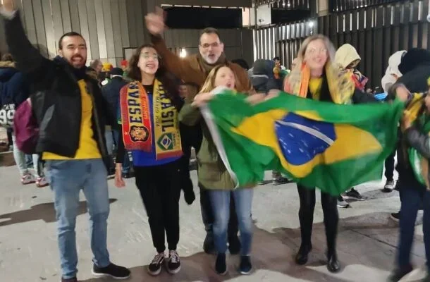 Espanha x Brasil, em tempo real, com a Voz do Esporte  -  (crédito: Foto: Arte Jogada10 )