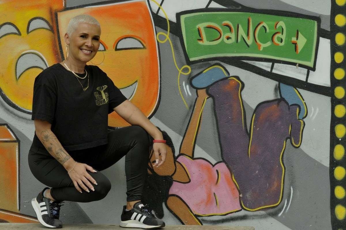 25/03/2024 Crédito: Carlos Vieira CB/DA Press. Brasília DF. Cidades. Aniversário de Ceilândia. Tatiana Assem, dançarina.