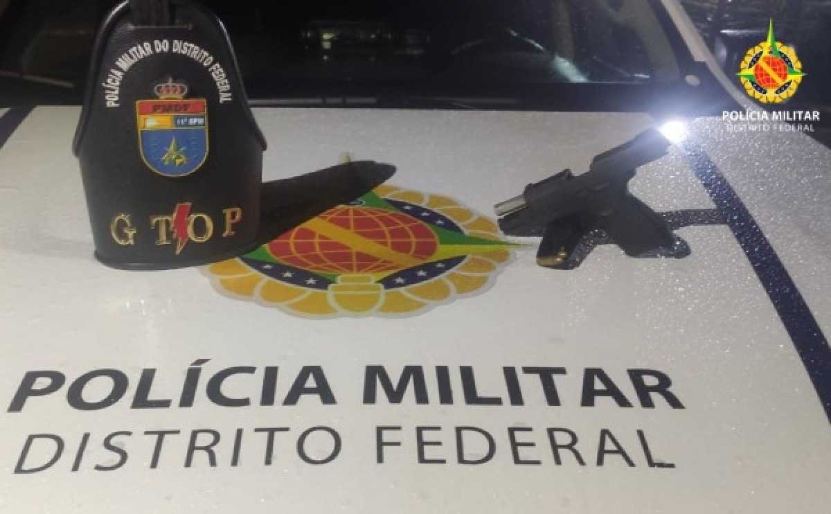 Homem é preso por violência doméstica e posse de arma em Samambaia Homem é preso por violência doméstica e posse de arma em Samambaia