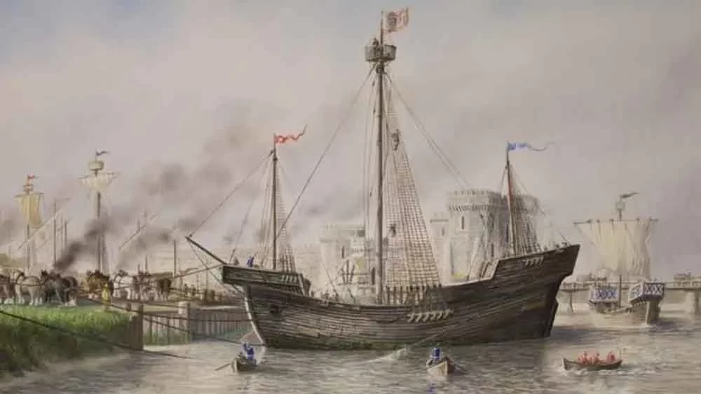 Arqueólogos estão remontando um navio do século 15 no País de Gales, no Reino Unido. Essa remontagem está sendo chamada de 