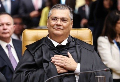 Ministro do Supremo Tribunal Federal Flávio Dino receberá  título de Doutor Honoris Causa pela UFPE. Cerimônia contará com a presença do reitor, Alfredo Gomes, e do vice-reitor, Moacyr Araújo -  (crédito: Fellipe Sampaio /SCO/STF)