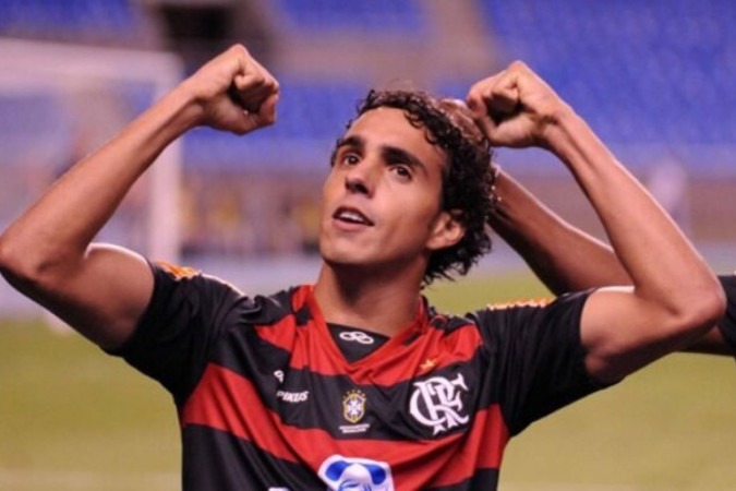 Diogo relembra trajetória no Flamengo -  (crédito: Foto: Alexandre Vidal/CRF)