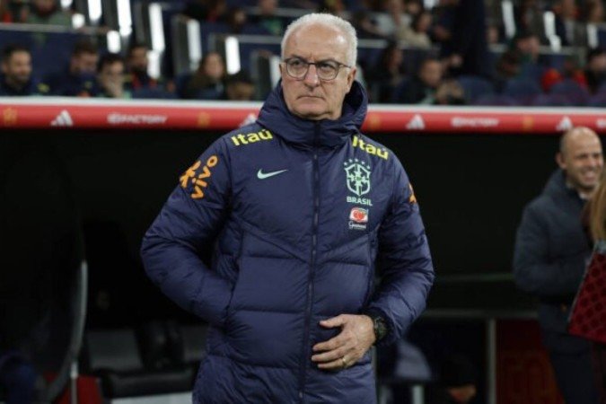 Dorival em ação no empate do Brasil com a Espanha - (crédito: Foto: Rafael Ribeiro/CBF) Dorival em ação no empate do Brasil com a Espanha - (crédito: Foto: Rafael Ribeiro/CBF)