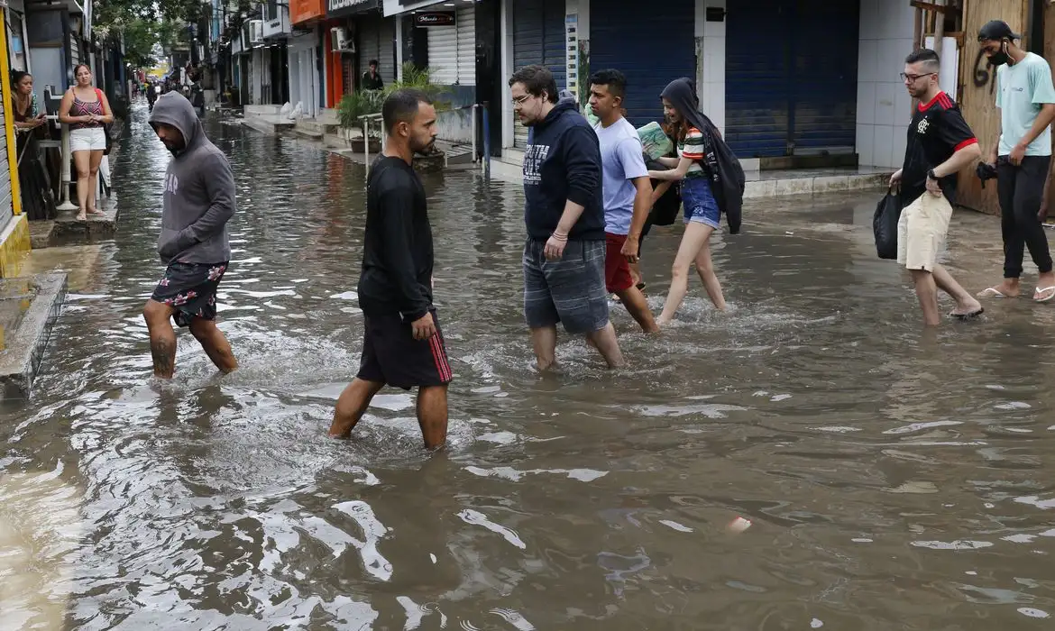 Feriado da Páscoa pode ter chuvas intensas em grande parte do Nordeste -  (crédito: EBC)