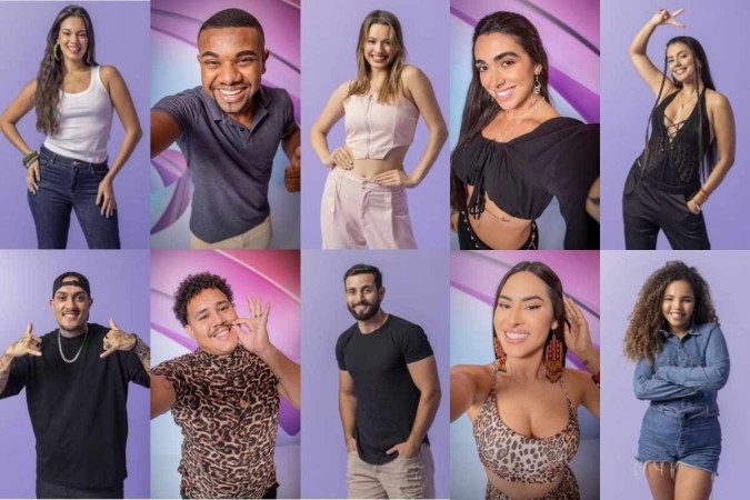 Top10 do BBB24 -  (crédito: Divulgação/Globo/Paulo Belote e Fábio Rocha )