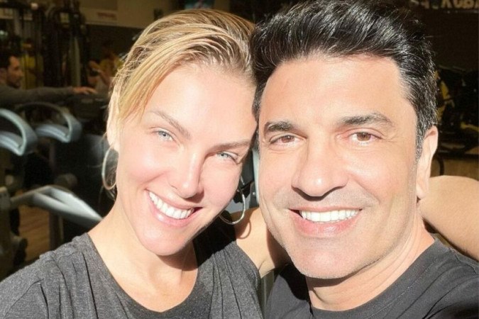 Ana Hickmann posta foto com Edu Guedes nas redes sociais com legenda 