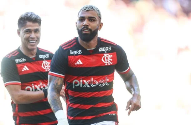 Flamengo deve inscrever Gabigol na Libertadores -  (crédito: Foto: Gilvan de Souza / CRF)