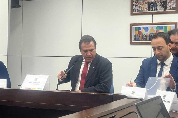Ministro Luiz Marinho pediu ao BC que reduza mais os juros durante a apresentação dos números do Caged -  (crédito: Rosana Hessel/CB/DA.Press)