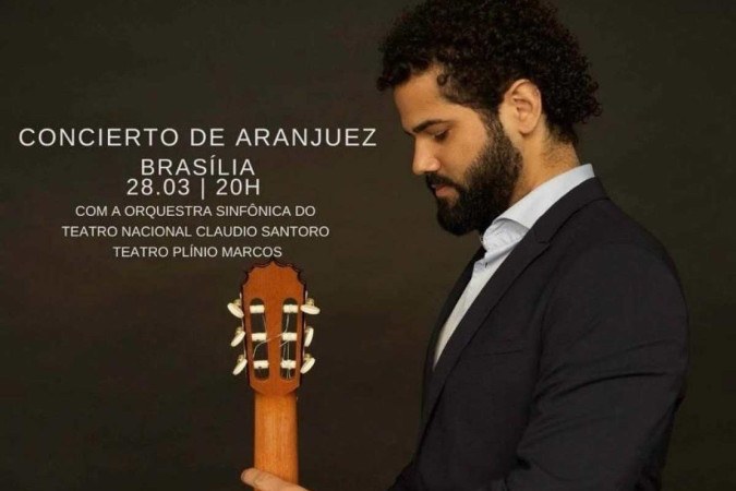 Pedro Aguiar tocará sob a regência do maestro Cláudio Cohen -  (crédito: Divulgação)