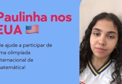 Paula pretende representar o Brasil na Olimpíada de Matemática Copernicus, sediada em Nova York -  (crédito: Divulgação)