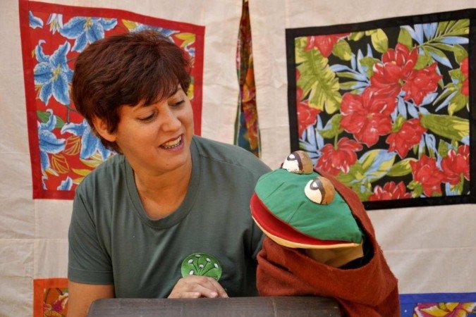 Míriam Rocha, contadora de histórias, mediadora de leitura, produtora cultural e especialista em Educação Inclusiva