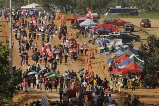 Polícia Militar organizou operação para segurança do público - (crédito: Carlos Vieira/CB) Polícia Militar organizou operação para segurança do público - (crédito: Carlos Vieira/CB)