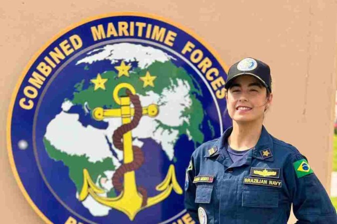 Capitã Luciana Mendes -  (crédito: Marinha do Brasil/Divulgação)