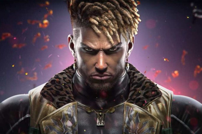 Eddy Gordo é o primeiro personagem do passe de batalha de Tekken 8. -  (crédito: Reprodução/Bandai Namco)