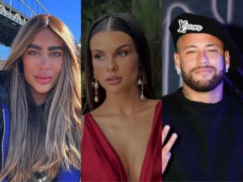 Irmã de Neymar rasga elogios para modelo que estaria grávida do jogador