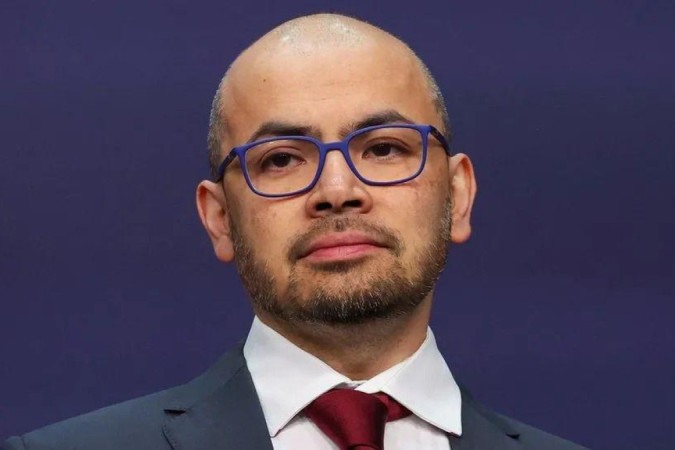 Demis Hassabis (à direita) participou de evento sobre segurança da IA com Rishi Sunak, o primeiro-ministro do Reino Unido -  (crédito: Getty Images)