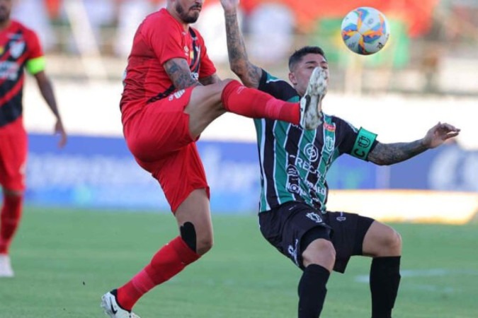 Athletico venceu por 1 a 0 e saiu na frente nas finais do Campeonato Paranaemse -  (crédito: Foto: Gustavo Oliveira/athletico.com.br)