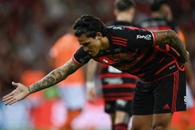 Pedro tem 116 gols com a camisa do Flamengo -  (crédito: Foto: Divulgação/CRF)