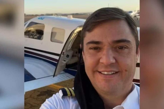 Angelo Chaves Pucci, de 44 anos, estava desaparecido desde quinta-feira (28/3), quando o avião particular que pilotava sumiu dos radares -  (crédito: Reprodução/Redes sociais)