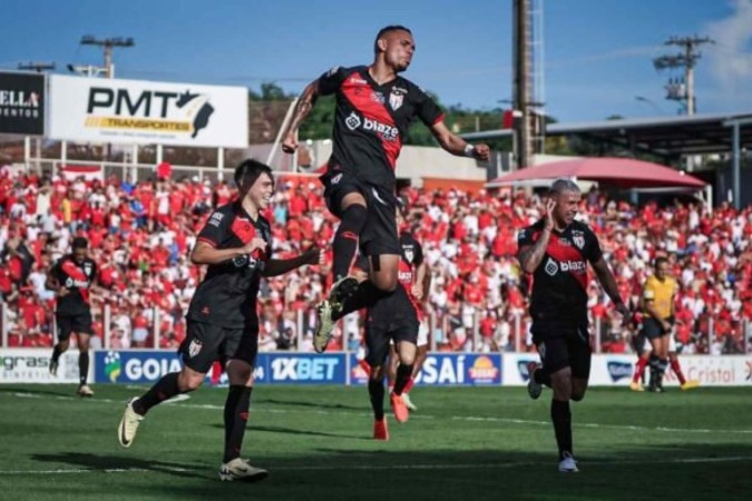 Atlético Goianinense impõe-se e conquista boa vantagem para segunda partida da final do Estadual -  (crédito: Foto: Ingryd Oliveira/Atletico Goianiense)
