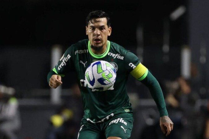 Gustavo Gómez se lesionou no duelo contra o Corinthians -  (crédito: Foto: Ronaldo Barreto/Ag. Paulistão)