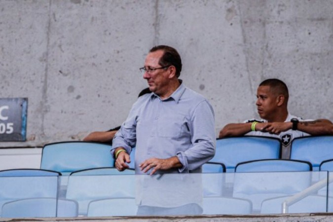 John Textor coloca jogos do BrasileirÃ£o-2022 e 2023 sob suspeitas -  (crédito:  Foto: VÃ­tor Silva/Botafogo)