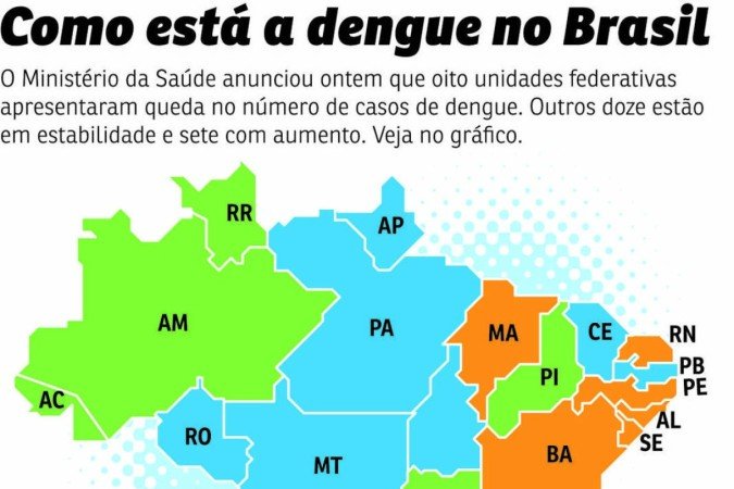 mapa brasil dengue