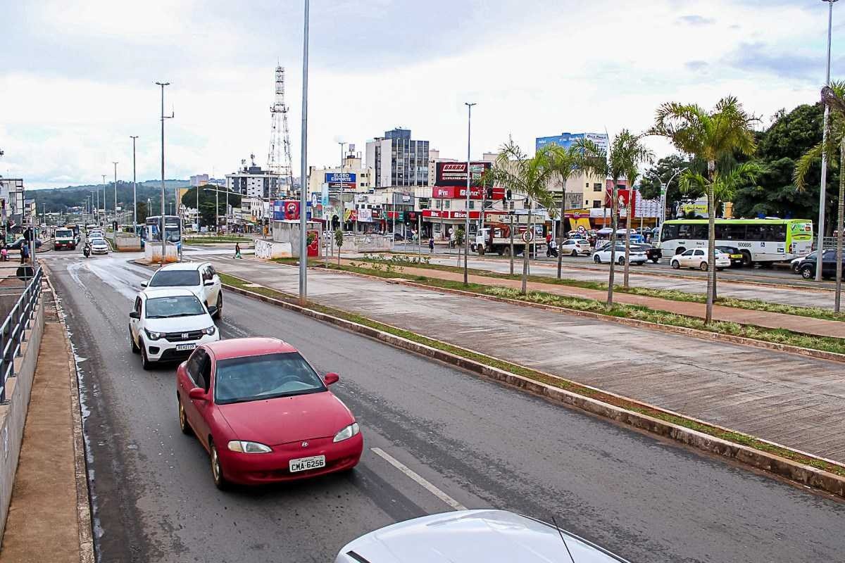 Boulevard do túnel de Taguatinga. 