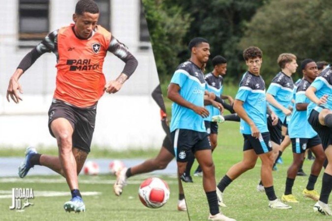 Botafogo e Grêmio se enfrentam pelo Brasileirão Sub-20 - (crédito: Foto: Thais Magalhães/CBF) Botafogo e Grêmio se enfrentam pelo Brasileirão Sub-20 - (crédito: Foto: Thais Magalhães/CBF)