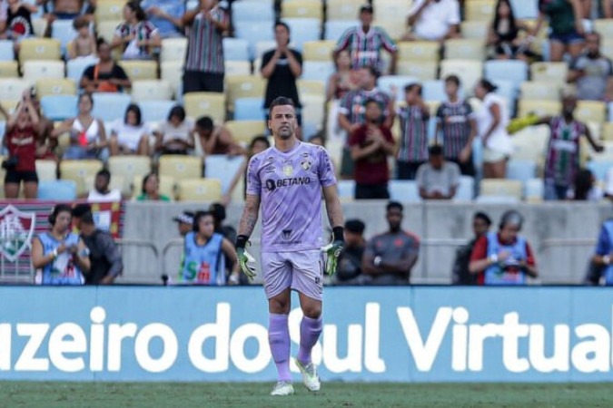 Fábio comenta sobre estreia do Fluminense na Libertadores-2024 -  (crédito: Foto: LUCAS MERÇON/FLUMINENSE FC)