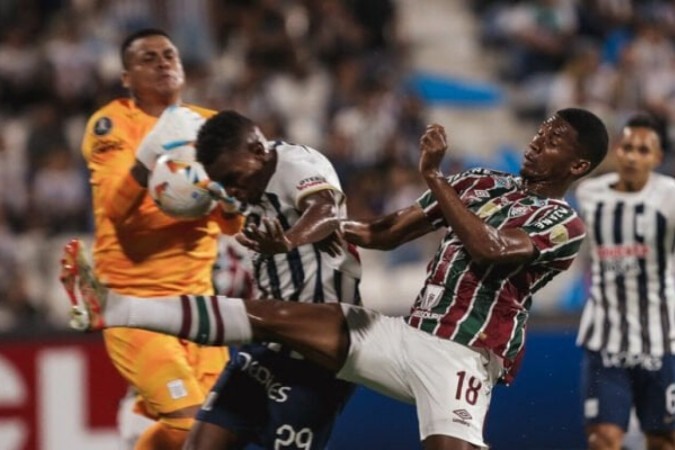 Fluminense de Marcelo e Fernando Diniz empatou fora de casa na estreia na Libertadores -  (crédito: Foto: Lucas Merçon/FLUMINENSE FC)