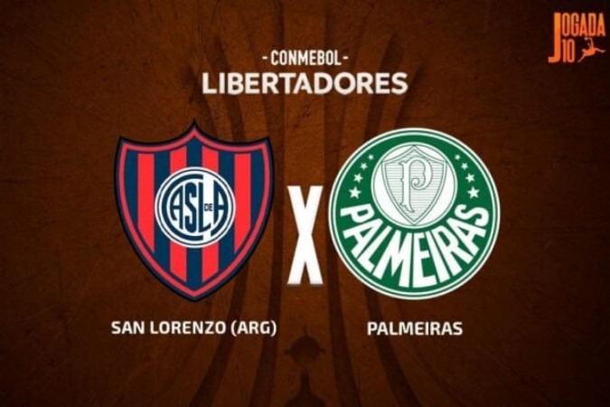 San Lorenzo x Palmeiras -  (crédito: Foto: Arte Jogada10)