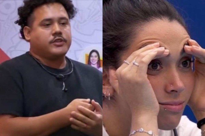Lucas Buda e Giovanna Lima - (crédito: Reprodução Globo) Lucas Buda e Giovanna Lima - (crédito: Reprodução Globo)