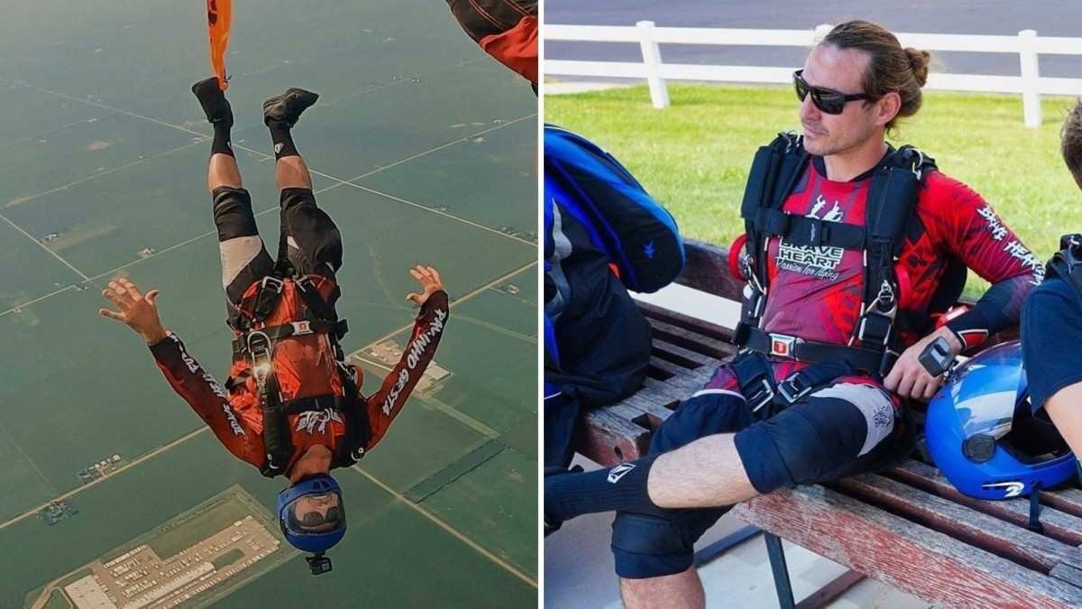 Paraquedista brasileiro colide com homem no ar e morre nos EUA