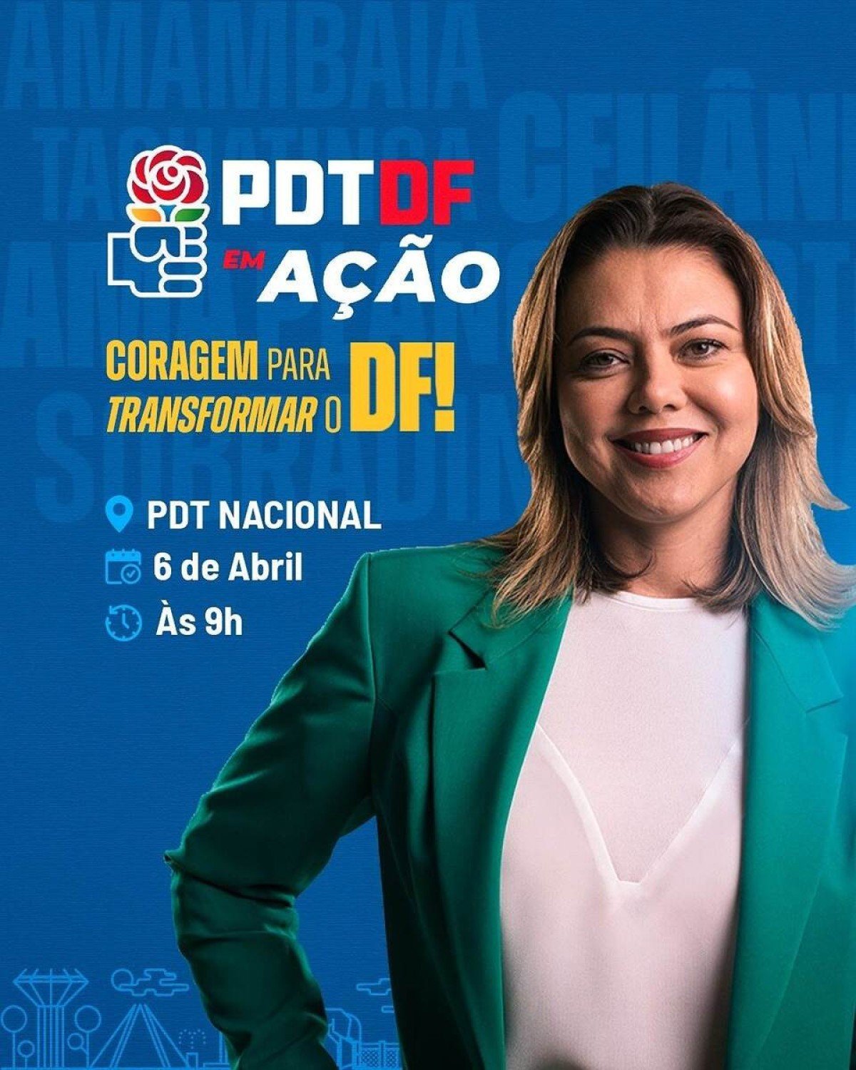 PDT realiza, neste sábado (6/4), evento para acolher novos filiados