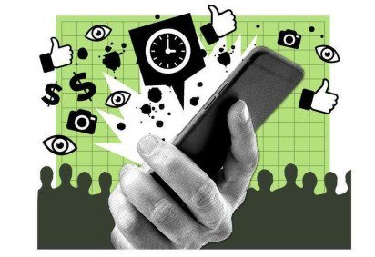 Redes Sociais tempo gasto -  (crédito: Caio Gomez) -Redes Sociais tempo gasto -  (crédito: Caio Gomez)