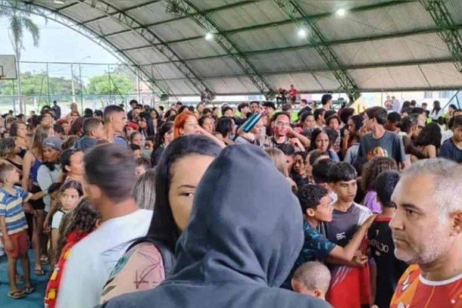 Páscoa Solidária: Ação realizada em Santa Maria - (crédito: Divulgação/ MC Jhonn) Páscoa Solidária: Ação realizada em Santa Maria - (crédito: Divulgação/ MC Jhonn)