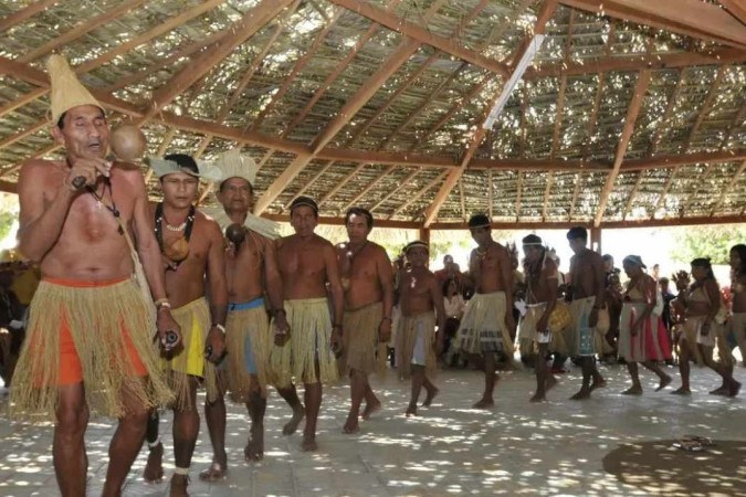 A presença da Força Nacional na terras indígenas começou ainda em 2023 e, desde então, vem sendo prorrogada -  (crédito: Reprodução/Funai)
