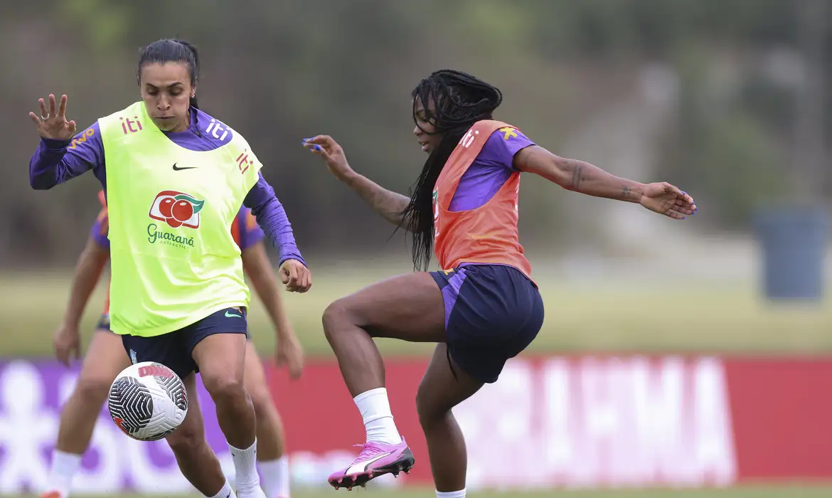 Seleção feminina estreia sábado contra Canadá no Torneio SheBelieves -  (crédito: EBC)