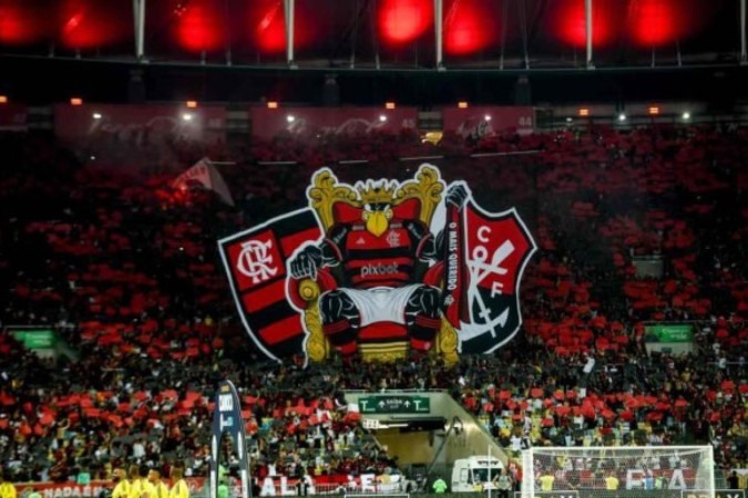 Torcida do Flamengo promete grande festa para final do Cariocão 2024 -  (crédito: Foto: Marcelo Cortes/CRF)