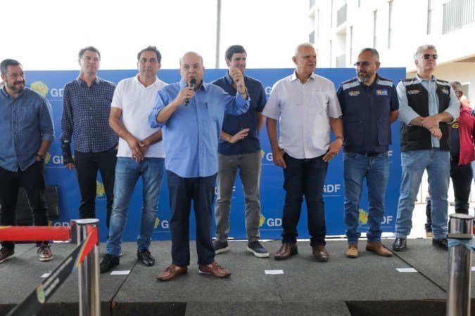 Ibaneis Rocha afirmou que as obras da nova unidade no Sol Nascente serão iniciadas neste semestre - (crédito: Renato Alves/Agência Brasília) Ibaneis Rocha afirmou que as obras da nova unidade no Sol Nascente serão iniciadas neste semestre - (crédito: Renato Alves/Agência Brasília)