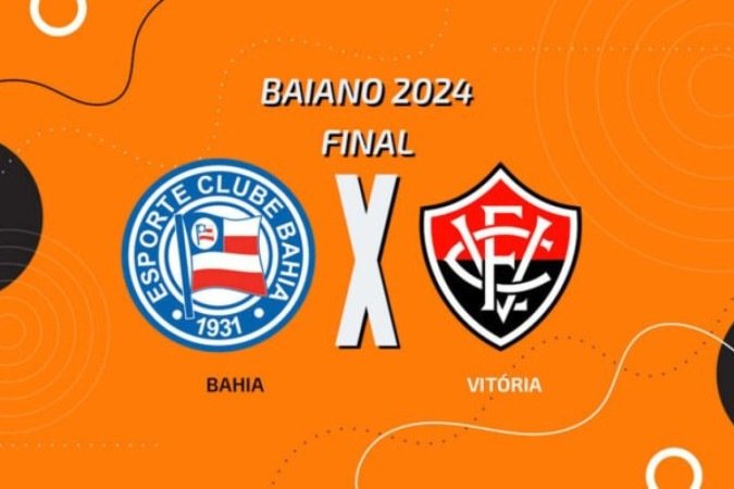 Bahia e Vitória decidem o título do Campeonato Baiano em 2024 - Foto: Tiago Caldas / EC Bahia -  (crédito: Foto: Tiago Caldas / EC Bahia)