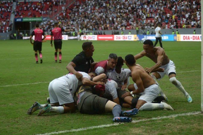 Jogadores do Ceilândia 